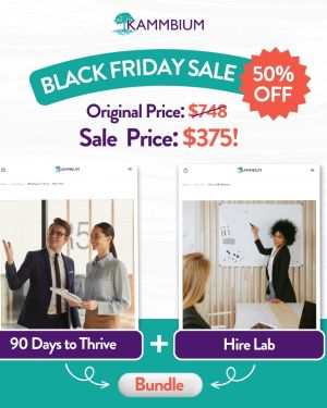 Black Friday Sale – 90 Days to Thrive + Hire Lab Course Bundle