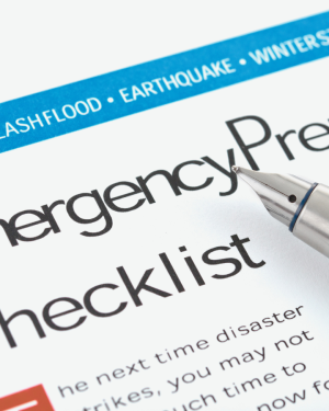 Emergency Preparedness and Response Checklist